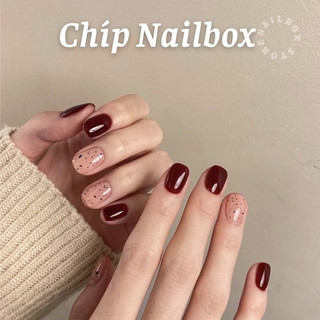 Set 24 móng giả N061 dáng móng ngắn ( Tặng kèm keo và dũa )