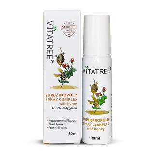 Xịt họng keo ong vitatree úc- kháng khuẩn - chống viên họng
