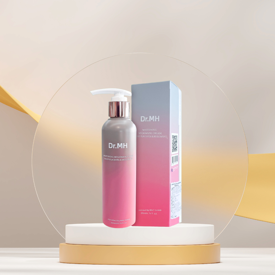 Sữa Tắm Trắng Da Toàn Thân Dr.MH Placenta & Mulgwang Whitening Body 200ml Hàng Chính Hãng
