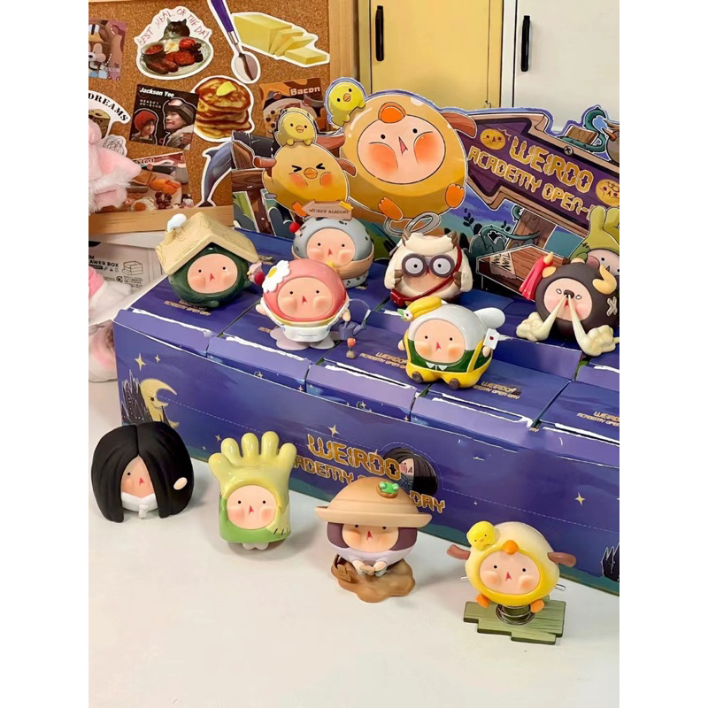 Heyone x TuanTuan unbox Weirdo Academy Open day mô hình trưng bày