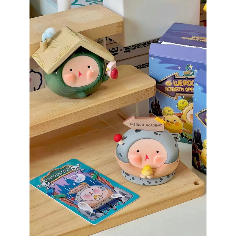 Heyone x TuanTuan unbox Weirdo Academy Open day mô hình trưng bày