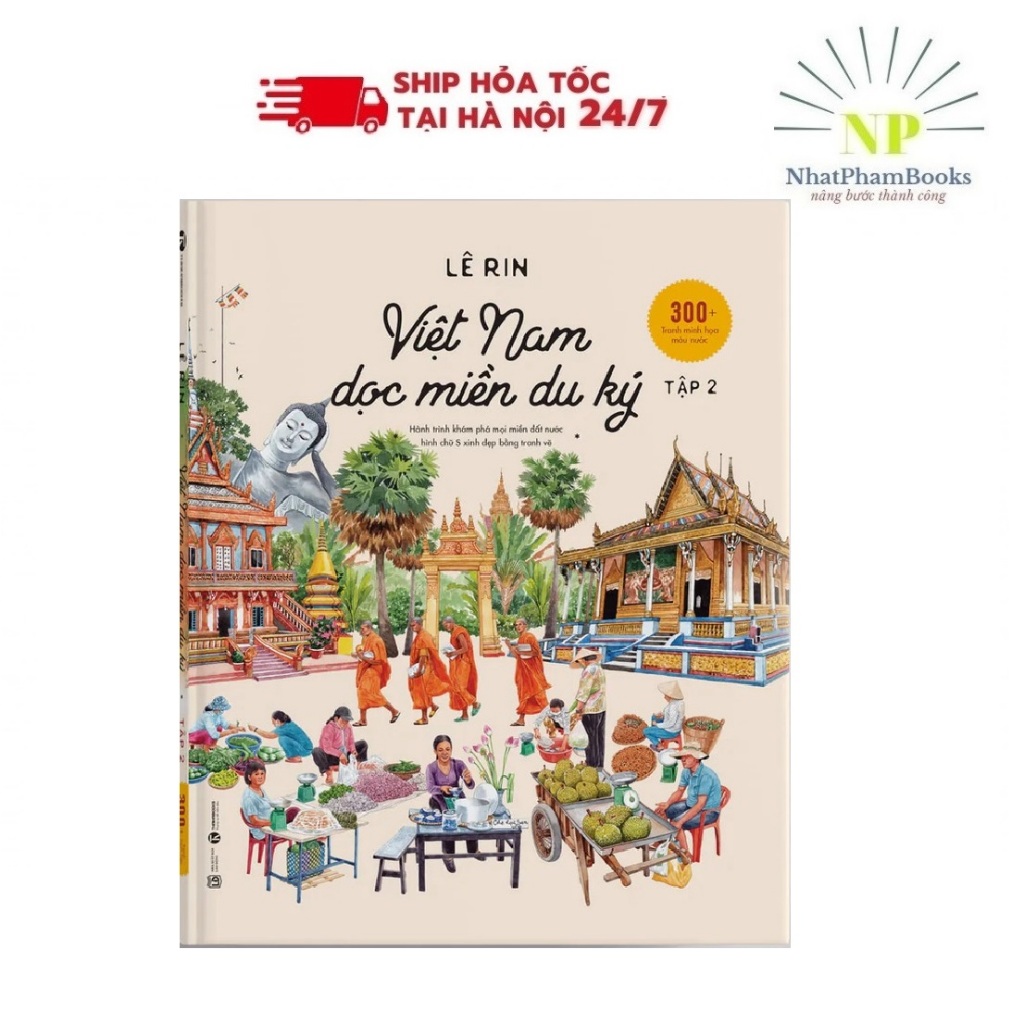 Sách - Việt Nam Dọc Miền Du Ký - Tập 2 (Bìa Cứng)