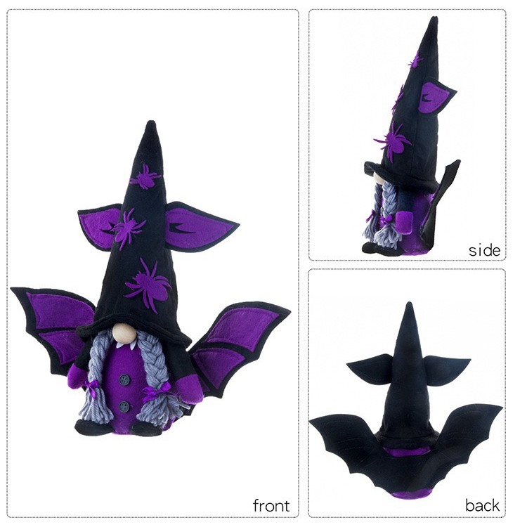 Cặp búp bê dơi decor Halloween