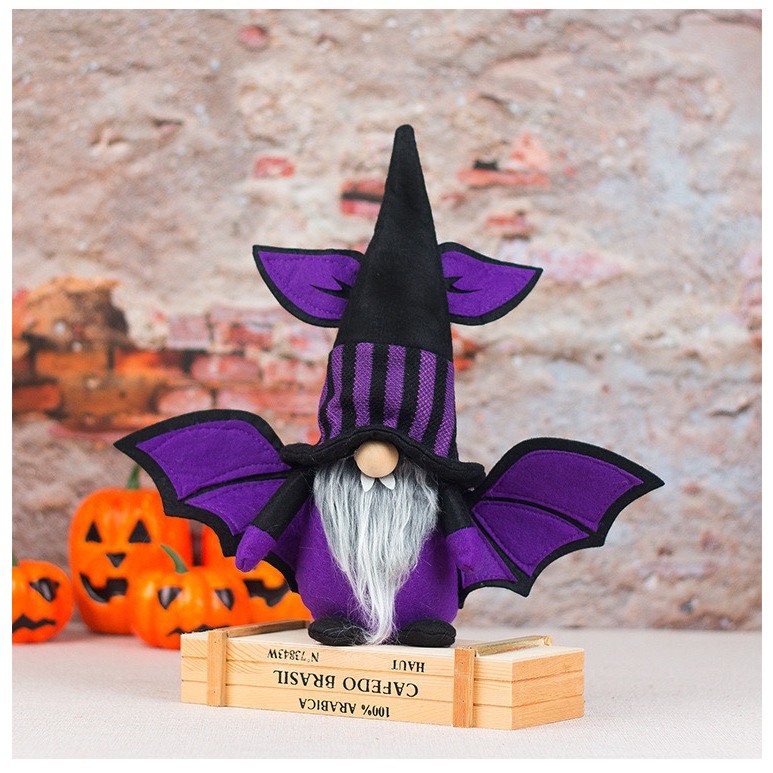 Cặp búp bê dơi decor Halloween