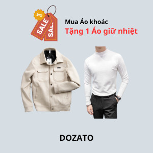 [ Tặng Áo Giữ Nhiệt ] Áo khoác nam da lộn, áo khoác nam đẹp mẫu cúc phong cách Hàn Quốc