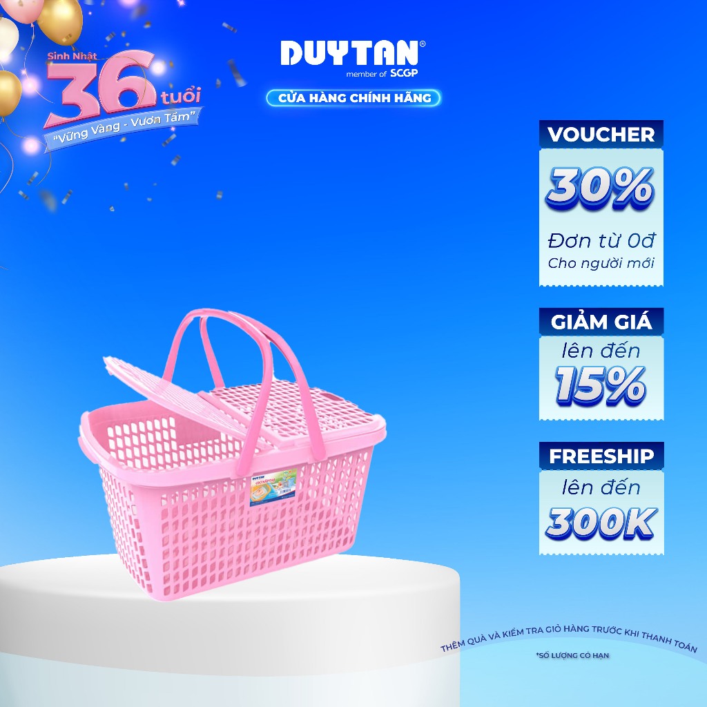 Giỏ Nắp Đại 2016 Duy Tân Đựng Đồ Cho Bé Tiện Lợi