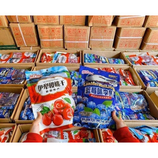 Ô mai việt quất, cherry gói to 408g