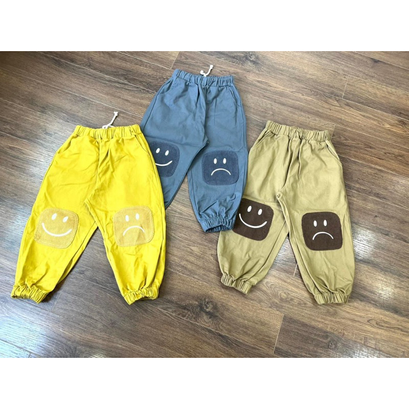Quần kaki mềm cạp chun cho bé