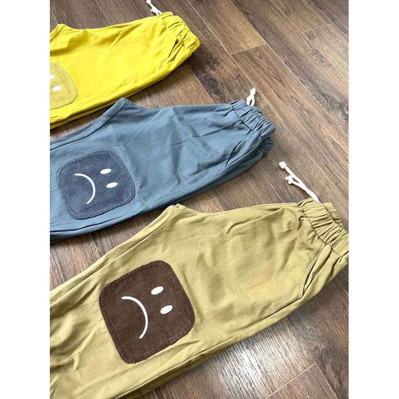 Quần kaki mềm cạp chun cho bé