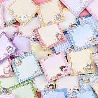 Giấy note , giấy ghi chú 50 tờ 7.5x7.5cm