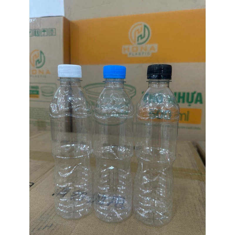 1 Bao 200 chai 500ml trà sức nắp đen - dày 29g