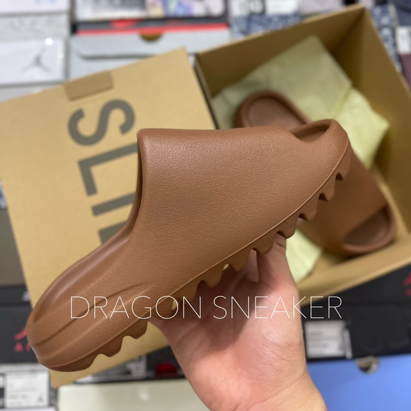 Dép YEEZY SLIDE '' FLAX ''  | bản nhám 2022