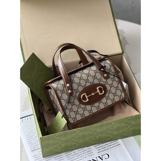 Túi xách gc horsebit quai xách sz23 da bò