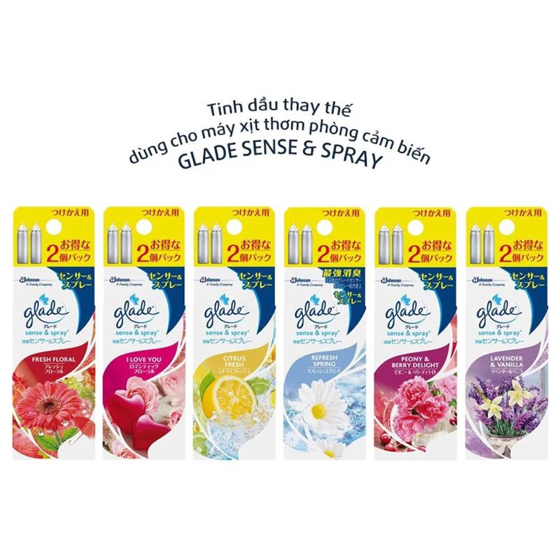 Máy Xịt Phòng Toả Hương Cảm Biến Glade Nhật Bản