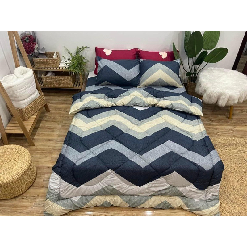 Chăn Phao Trần Bông Dầy dặn nặng 2kg hàng chuẩn 5* kích thước 180_200 cm hàng loại 1