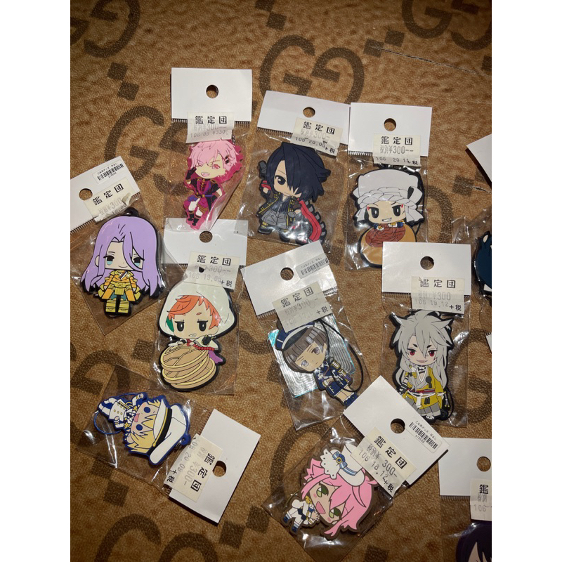 Móc Khoá Cao Su Anime Touken Ranbu Đao Kiếm Loạn Vũ