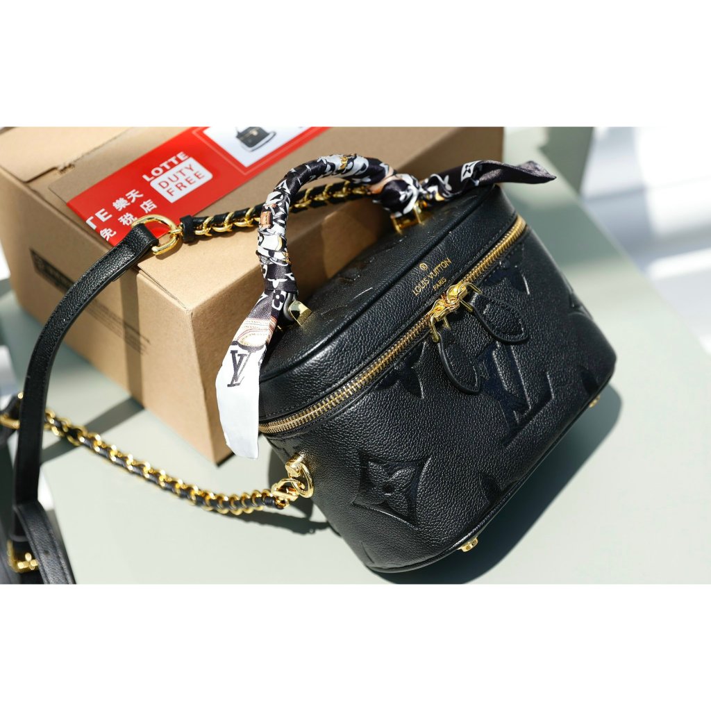 TÚI LV VANITY SZ19 DA BÒ
