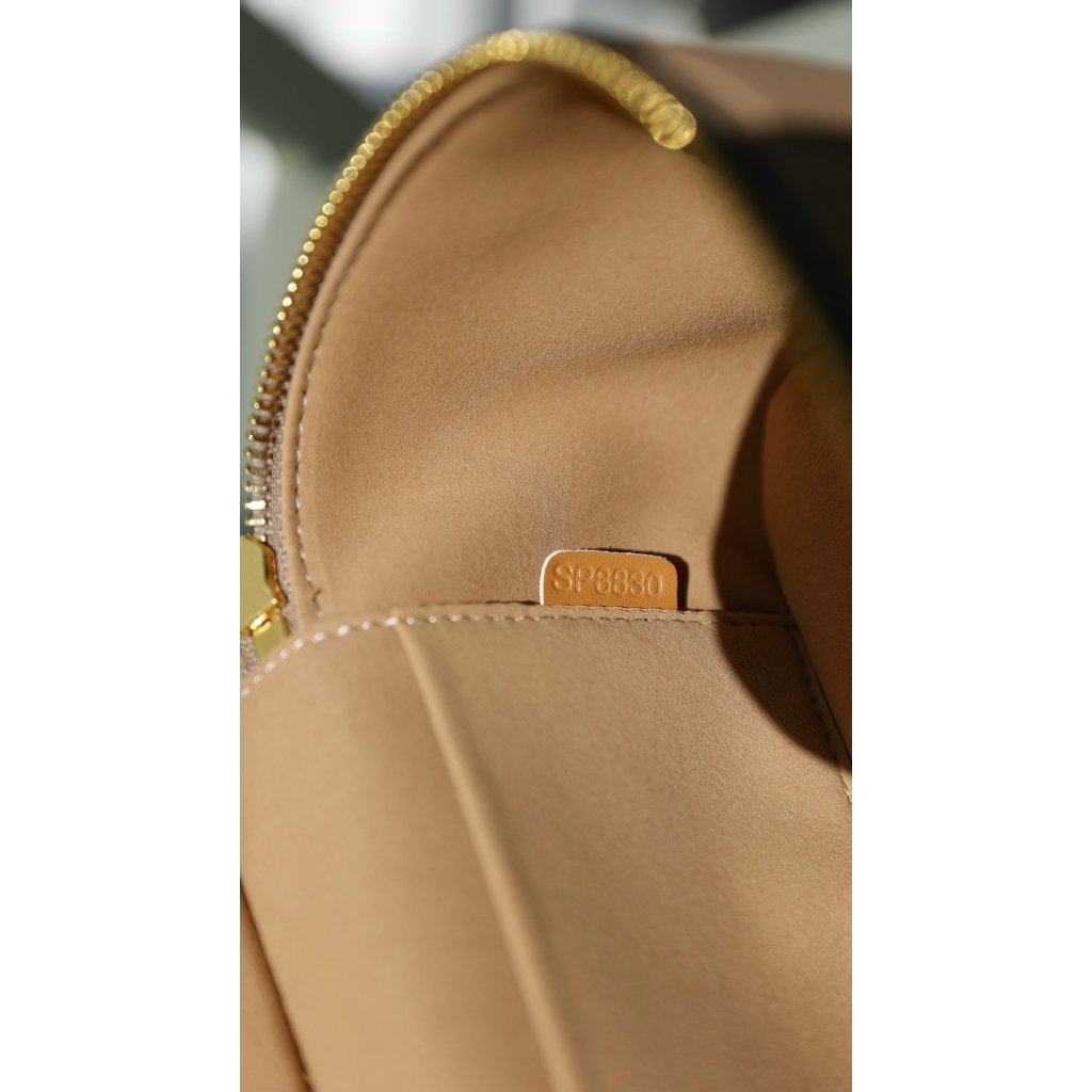 TÚI LV VANITY SZ19 DA BÒ