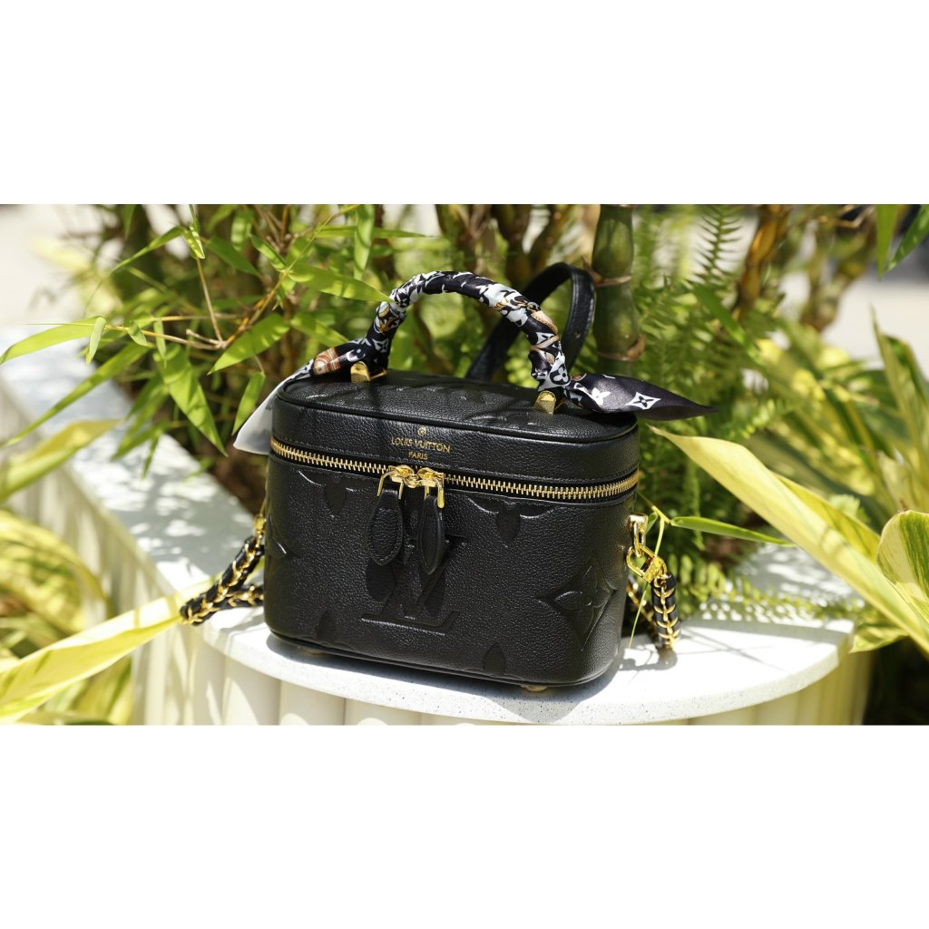 TÚI LV VANITY SZ19 DA BÒ