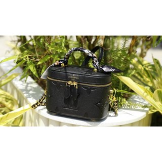 TÚI LV VANITY SZ19 DA BÒ