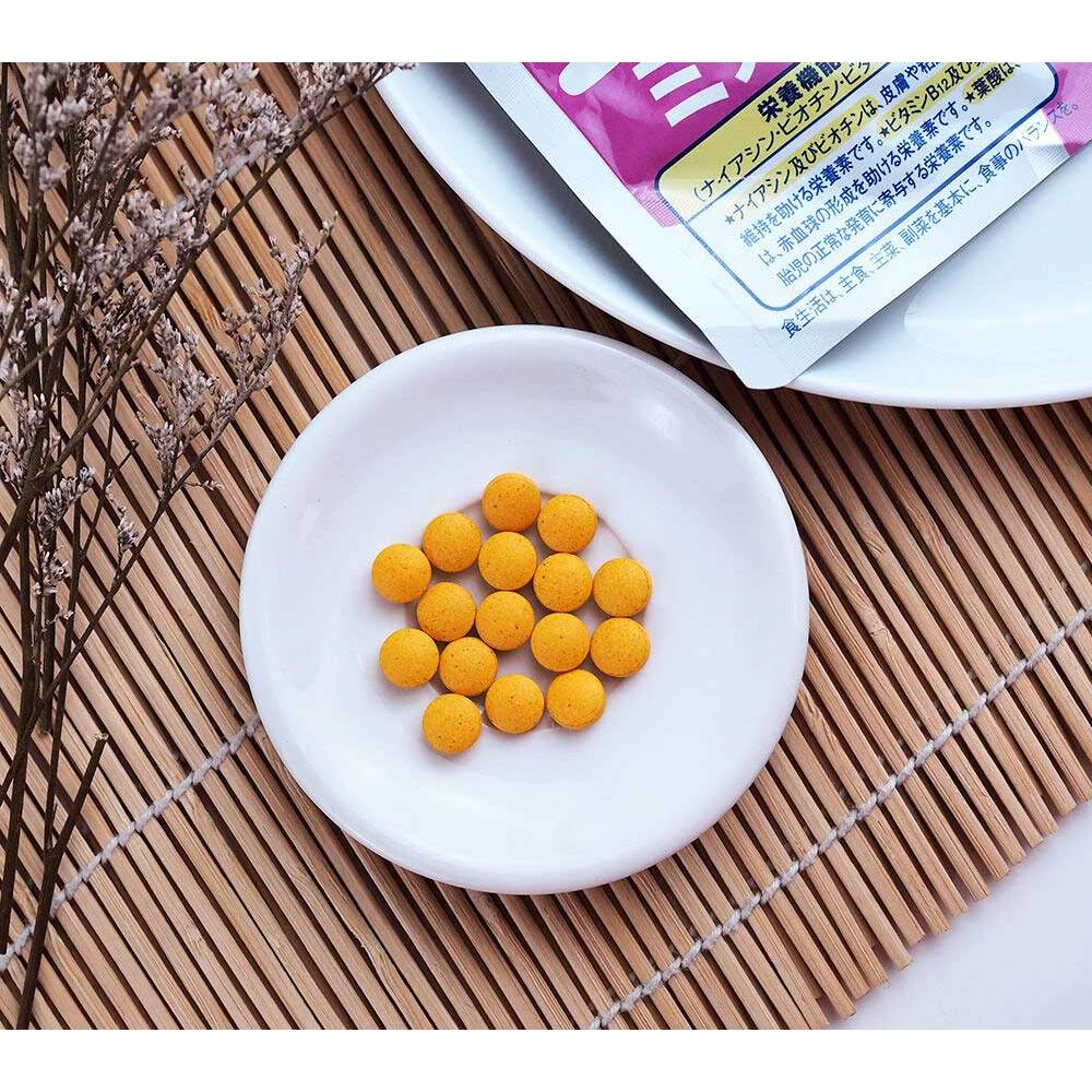 Viên Uống Vitamin B Tổng Hợp DHC Vitamin B Mix gói 120 viên