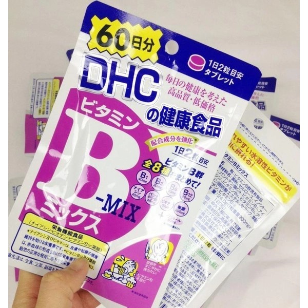 Viên Uống Vitamin B Tổng Hợp DHC Vitamin B Mix gói 120 viên