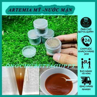 Artemia Mỹ loại 1 - Hủ nhỏ - Thức ăn cá mới đẻ 🐣
