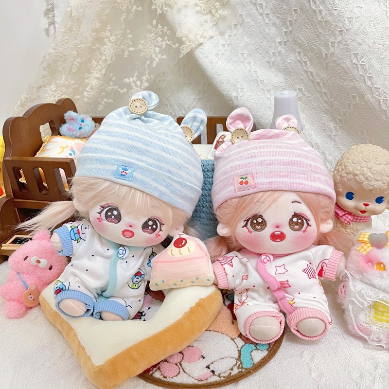 Bộ đồ em bé sơ sinh đi ngủ cho bé doll 20cm