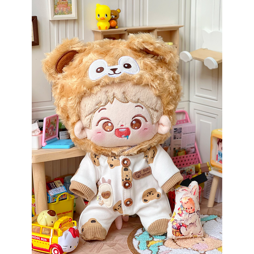 Bộ đồ em bé sơ sinh đi ngủ cho bé doll 20cm