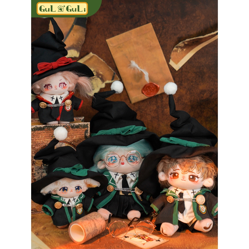 Bộ đồ đồng phục Hogwarts cho bé doll 10cm 20cm 25cm 30cm