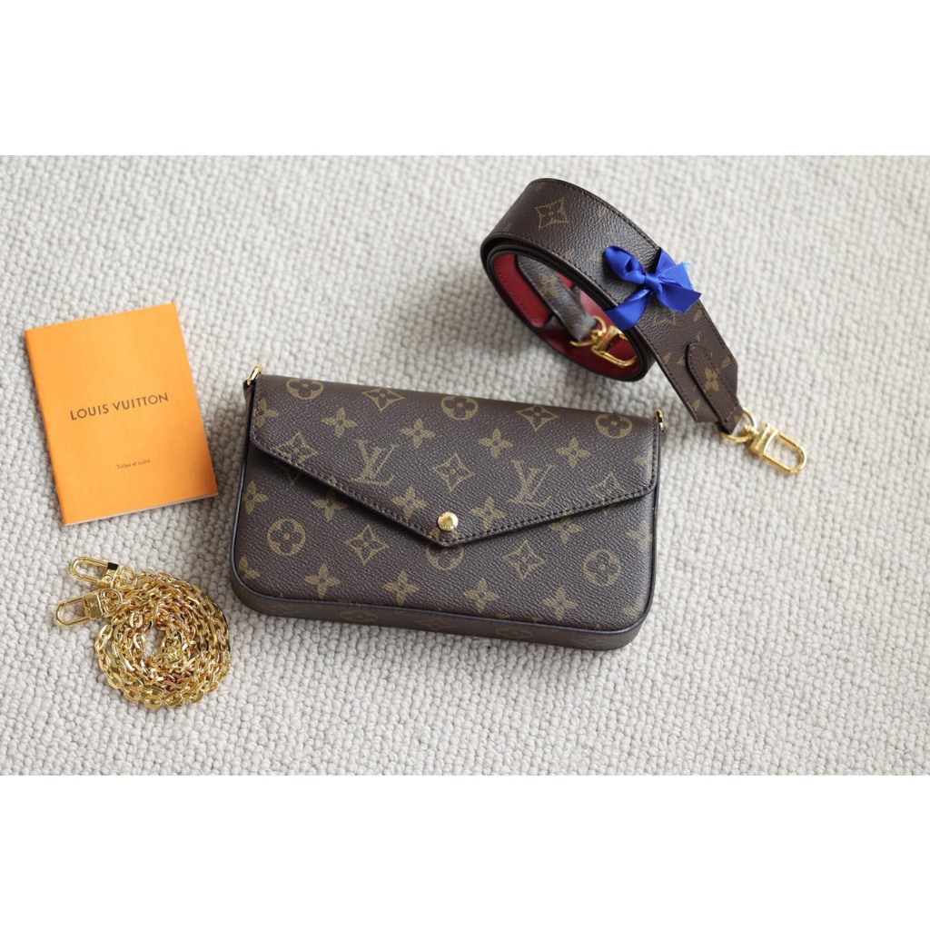 TÚI LV FELICIE DA THẬT SZ21