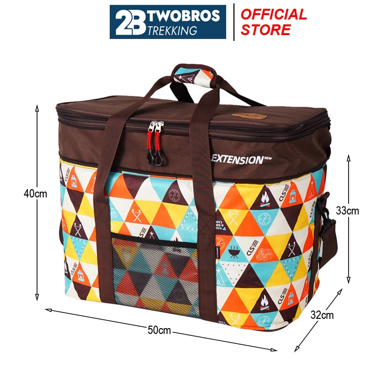 Túi Đựng Đồ Camping, Túi Dã Ngoại, Du Lịch, vải oxford 600D chống thấm nước cao cấp.
