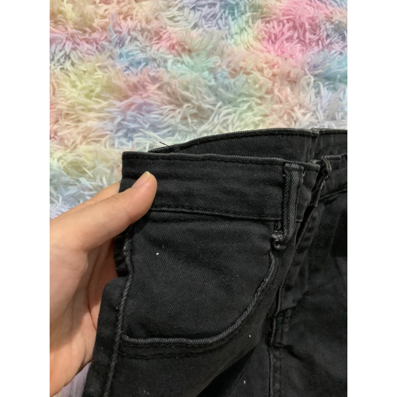 Quần short jean lưng cao eo 68/72