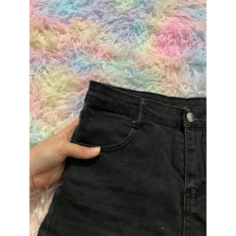 Quần short jean lưng cao eo 68/72