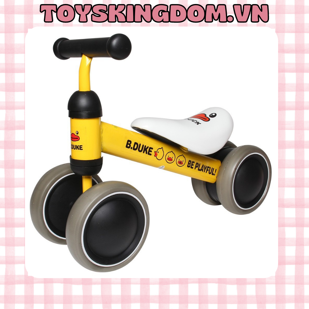 Xe chòi chân cho bé 1 tuổi đến 2 tuổi BDuck – Xe đồ chơi đẩy chân thăng bằng