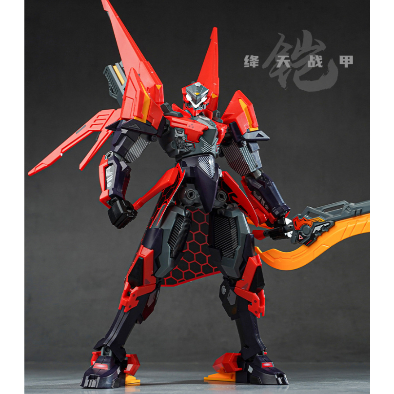 Đồ chơi mô hình lắp ráp trẻ em - Tia chớp ĐỏThú Vương Đại Chiến Chiến binh Robot Tranformer Biến hình 2 in 1