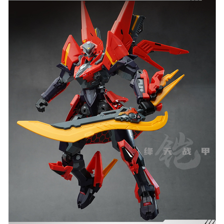 Đồ chơi mô hình lắp ráp trẻ em - Tia chớp ĐỏThú Vương Đại Chiến Chiến binh Robot Tranformer Biến hình 2 in 1