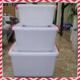 🚀HOẢ TỐC 1H🚀Thùng Nhựa Có Bánh Xe Duy Tân 15L/30L/55L/90L/120L/140L