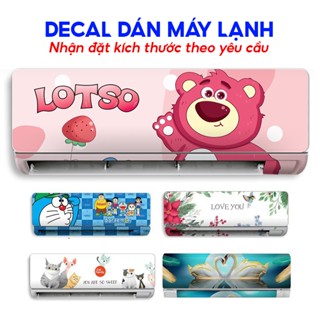 Tranh decal dán máy lạnh thương hiệu HUE DECOR -   Mang đến diện mạo mới cho máy lạnh, phù hợp với