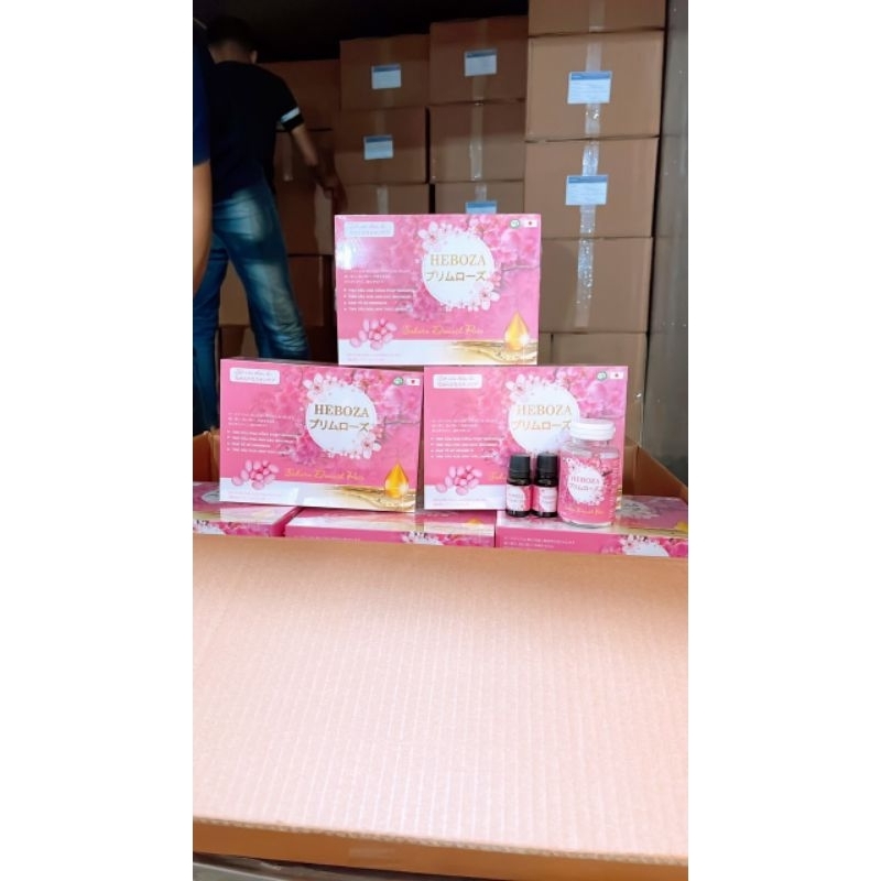 Viên uống thơm da hộp 60v kèm tinh dầu hàng cty