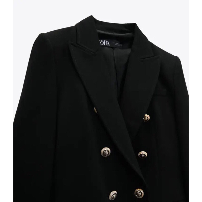 Áo blazer đen xuất