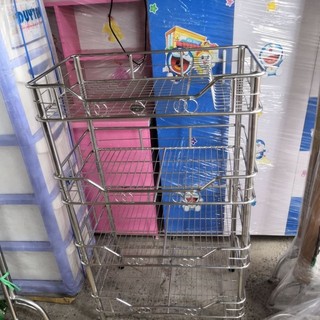 Kệ chén inox 4 tầng (size 40x60x105cm)