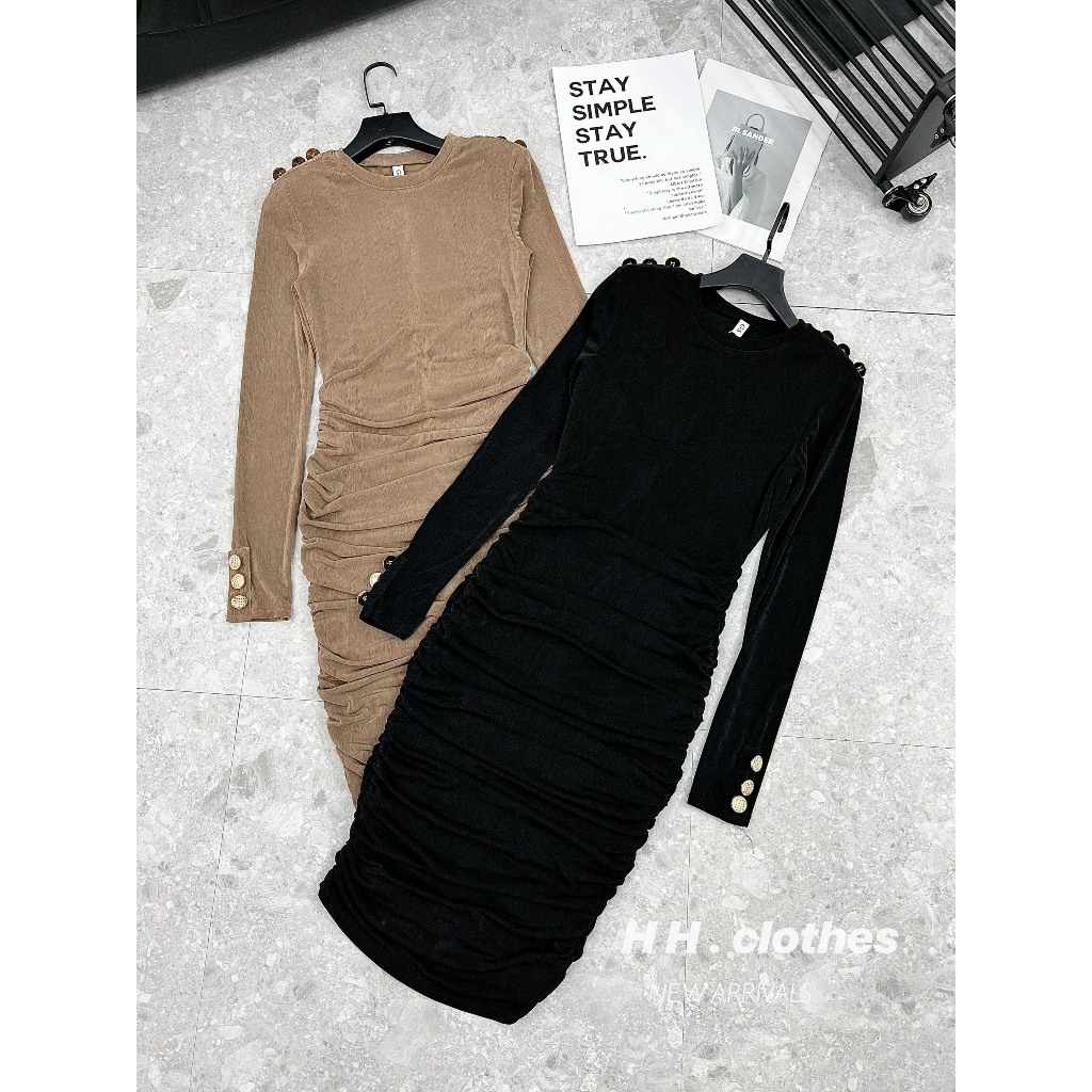 VÁY BODY NHUNG DÚM KIM CƯƠNG