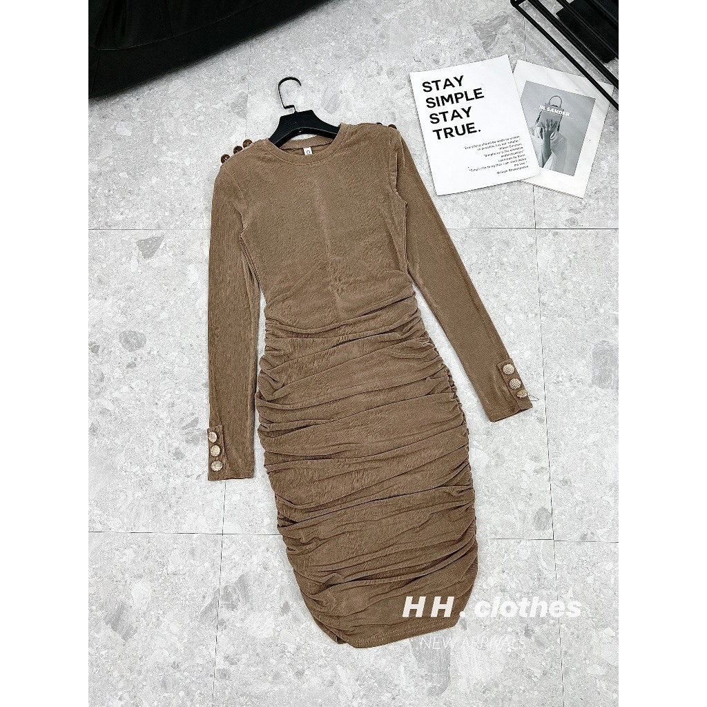 VÁY BODY NHUNG DÚM KIM CƯƠNG