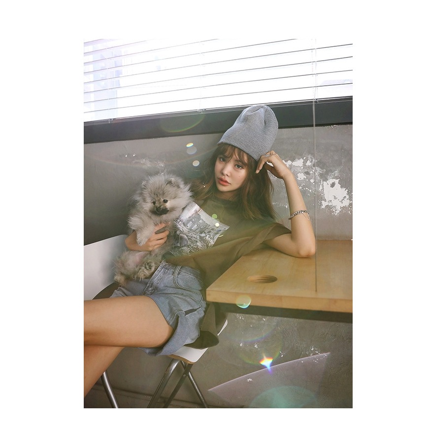 Nón len Beanie Nam nữ Unisex Trùm tai Mũ len beanie trơn nam nữ Form dài Giữ ấm Thu Đông Hàn Quốc Thời trang