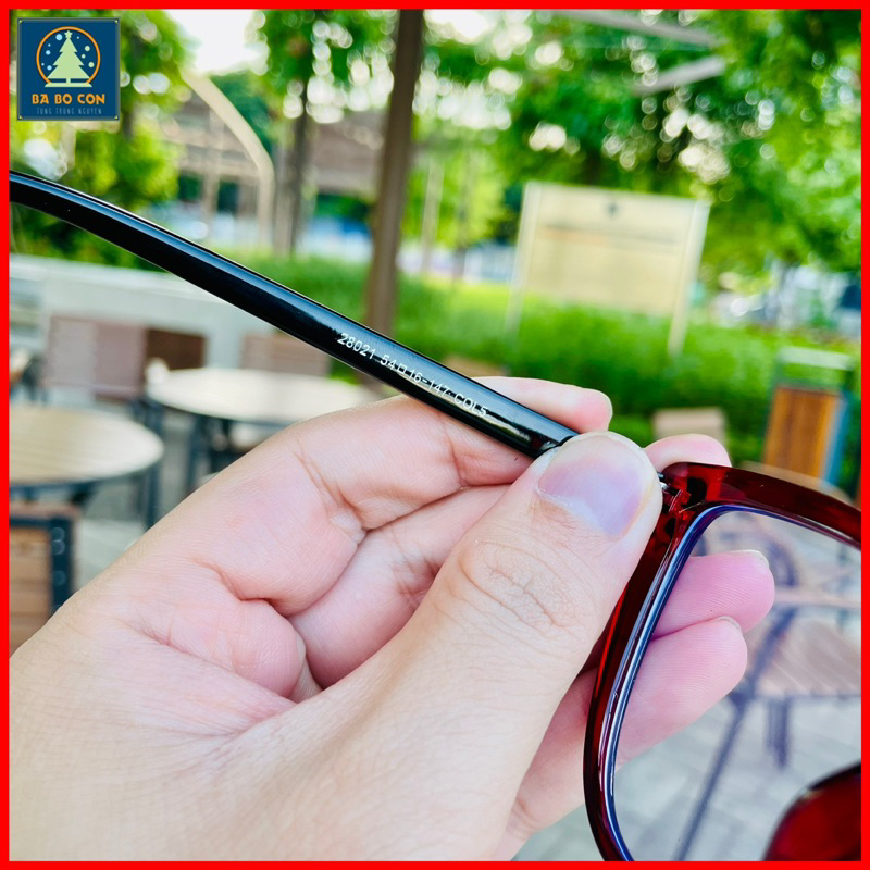 Kính Shein, chống ánh sáng xanh, chống UV400, hàng chuẩn auth, fullbox đầy đủ hộp da đựng kính và khăn lau