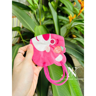 khẩu trang gấu dâu cho bé
