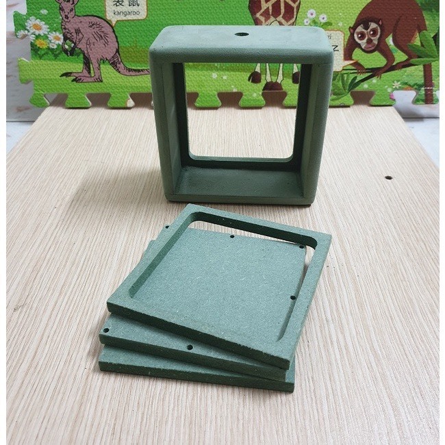 Box loa bluetooth mini vuông kích thước 14.5 x 14.5 x 7cm cho anh em thích độ loa DIY