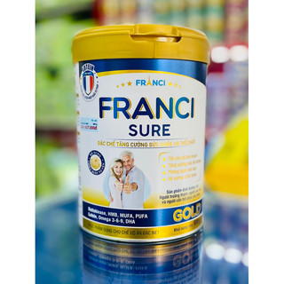 Sữa Bột Franci Sure Dinh dưỡng cho người bệnh,người cần hồi phục sức khỏe