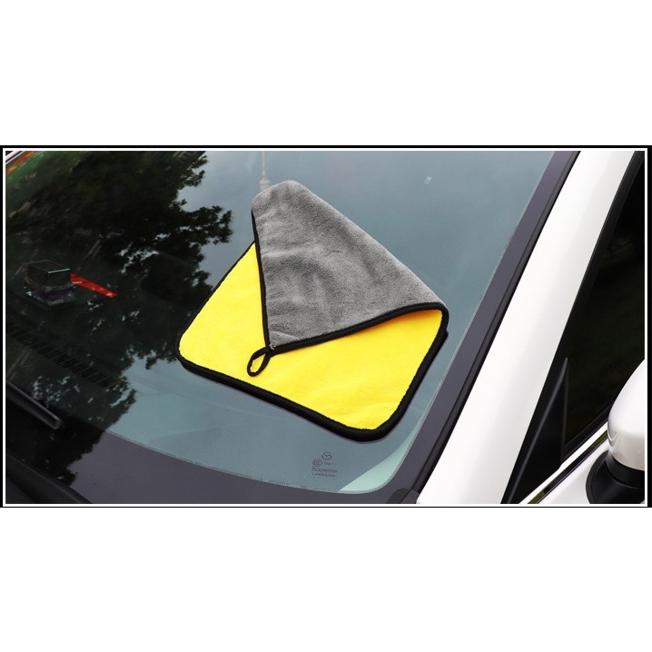 Khăn lau đa năng siêu thấm nước cực mềm mịn, Khăn lau xe ô tô với chất liệu vải mềm mại không gây trầy xe